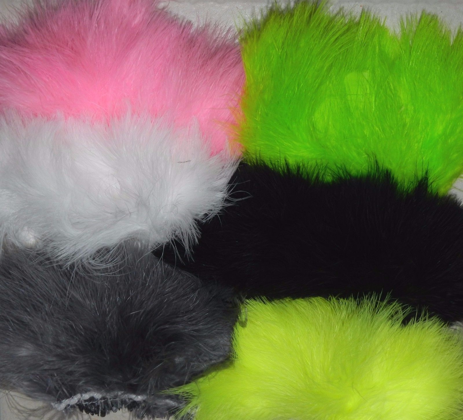 Nimrod's Tackle 1/4 OZ STRUNG BLOOD QUILL MARABOU FEATHERS  PICK FROM 30+ COLORS