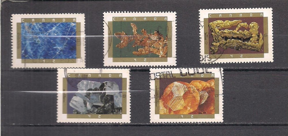 Canada #1436-1440  used