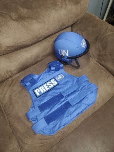 Original Chinese ARMY PLA Peace Keeping Force UN Plate Carrier Vest