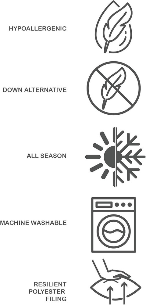 100% Polyester Comforter Set, King, Sadler - Red/Gray, 10 Piece Set