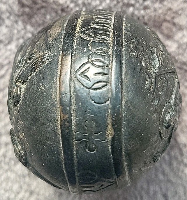 Vtg Not Polished Greek Sterling Silver Orthodox Icon Egg Nativity Resurrection