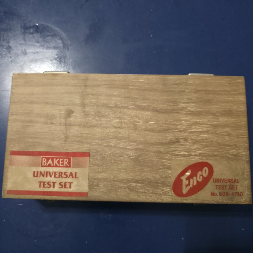 Baker Back Plunger Dial Indicator Set - U51-PTS