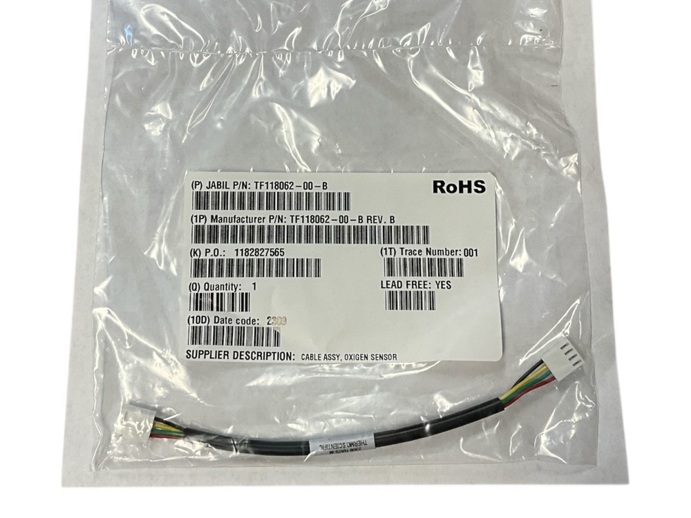 ROHS 118062, CABLE ASSY, OXIGEN SENSOR