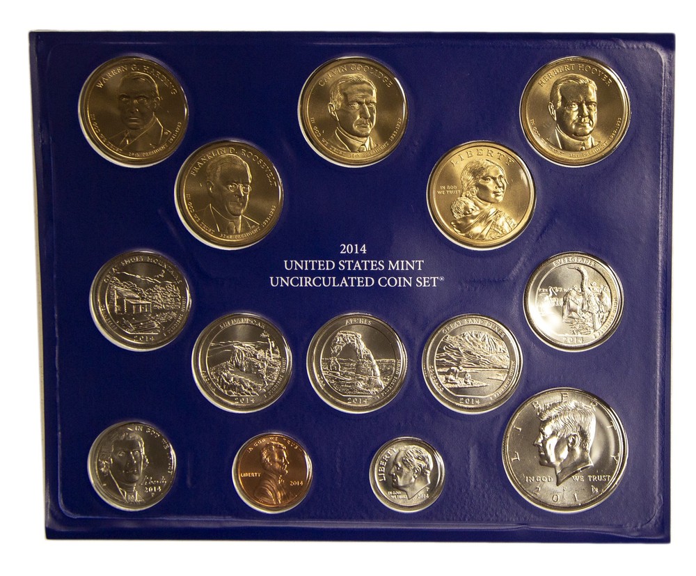 2014 PD US Mint Set (OGP) 28 coins