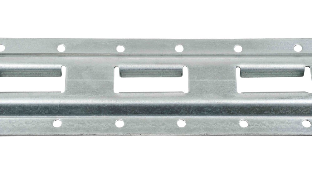 (8 Pack) E Track Vertical 5 ft. Galvanized Made in USA