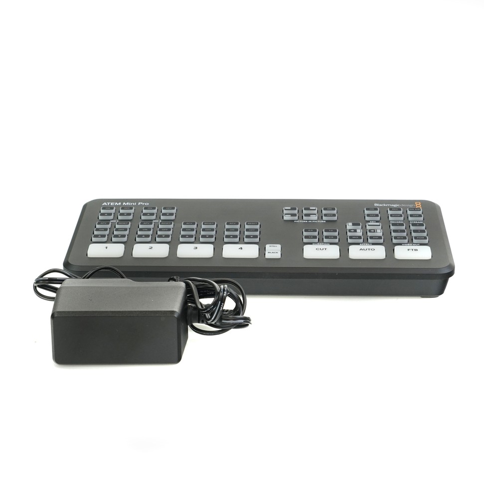 Blackmagic Design ATEM Mini Pro HDMI Live Stream Switch Black