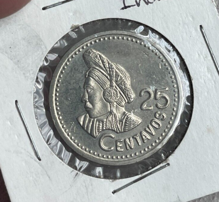 1997 Guatemala 25 Centavos L2