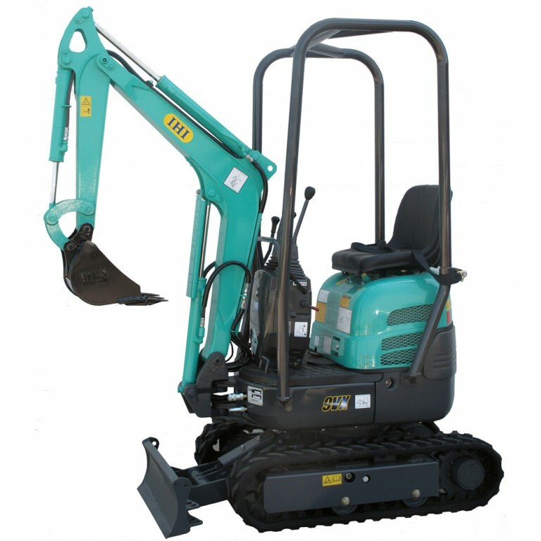 IHI 9VX-3 Mini Excavator  Service & Operator's Manual CD