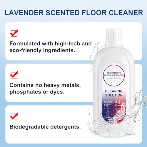 Floor Cleaner 1000ml Scent Compatible with Tineco Cleaning Solution, Lavender