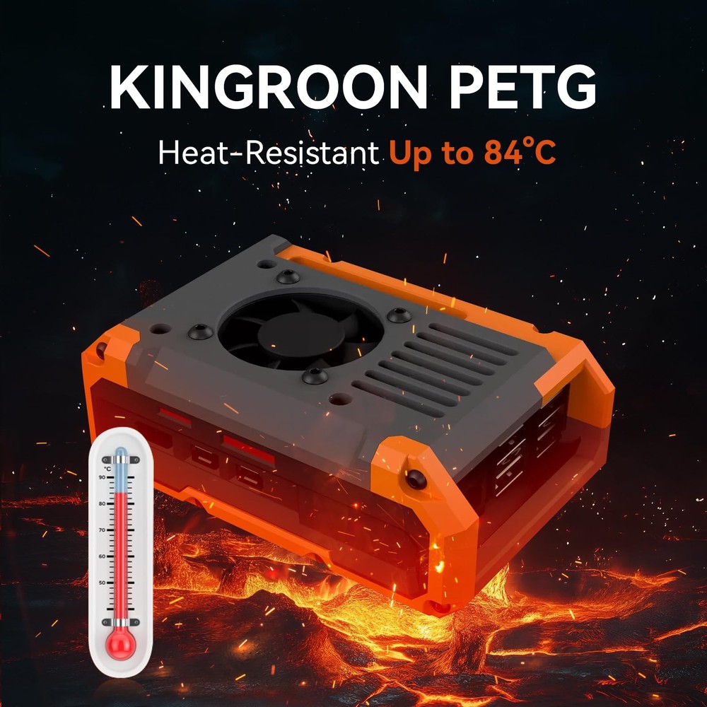 PETG 3D Printer Filament, High Strength, Low Warping, Odorless, Dimensional A...