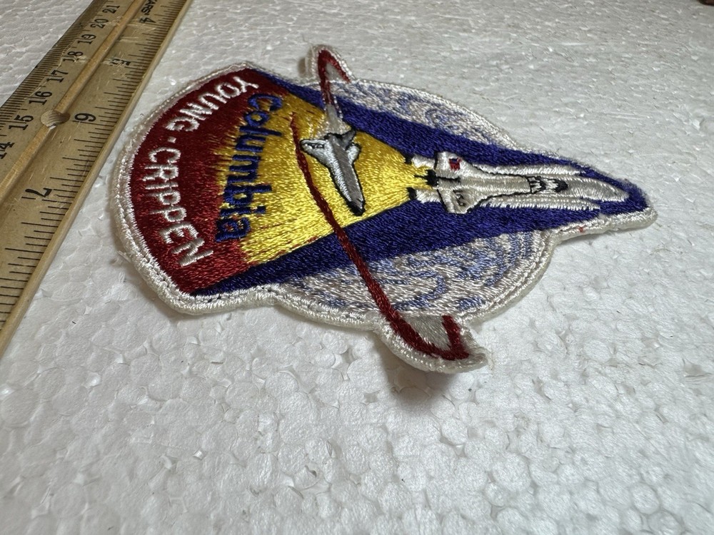 Vintage NASA Space Shuttle Crew Patch- STS-1