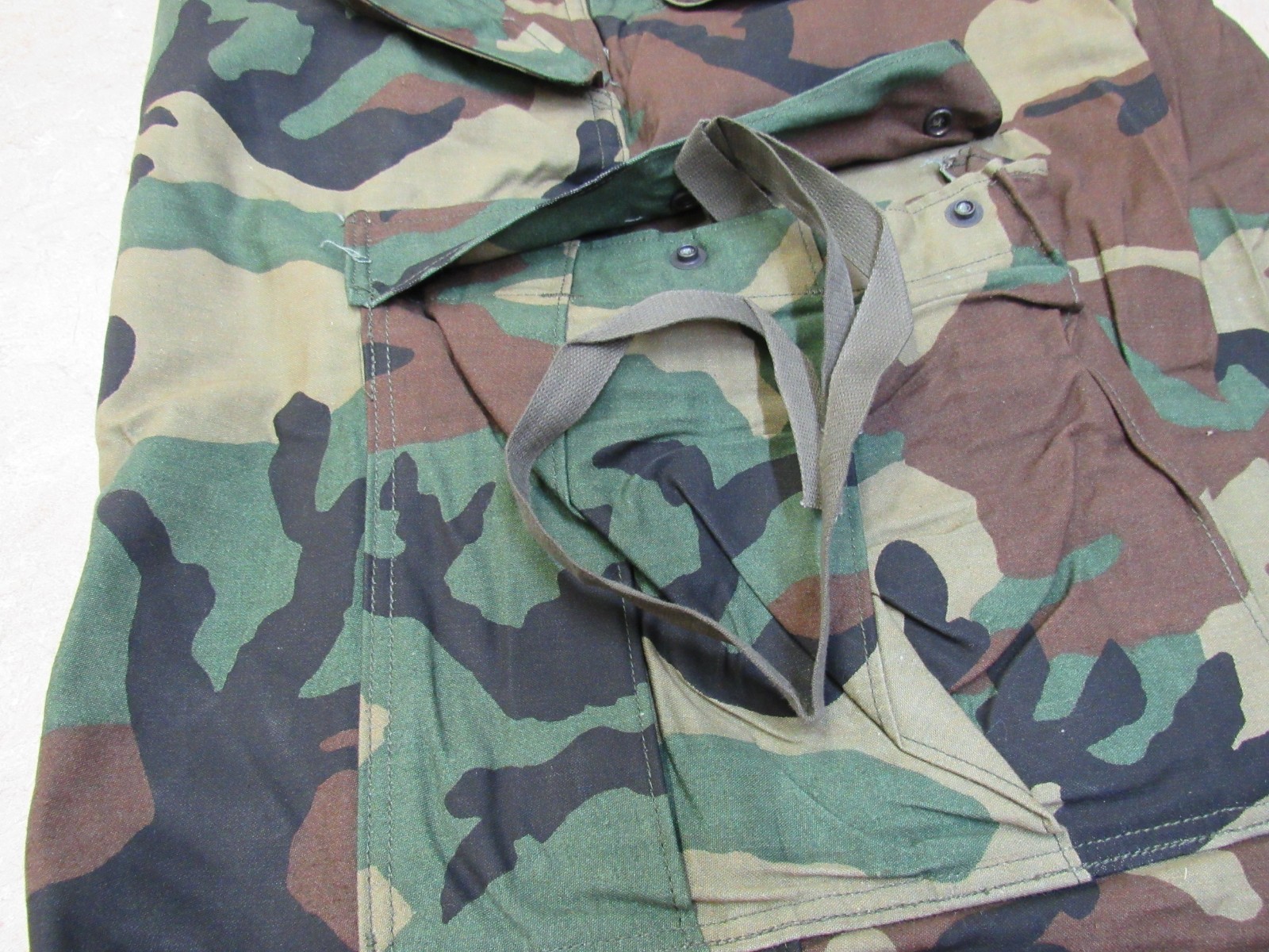 US GI M65 Woodland Camo Field Pants Trousers Medium Regular 1985 NOS