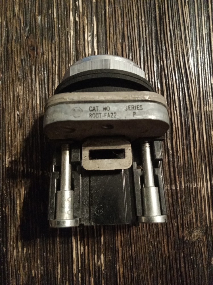 Allen-Bradley 800T-FA22 Series P Black Pushbutton