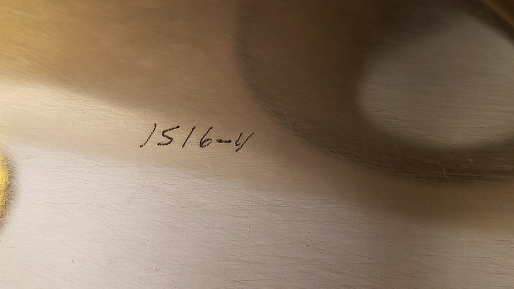 Silver 666 "Devil/Satan" Benedict Plate