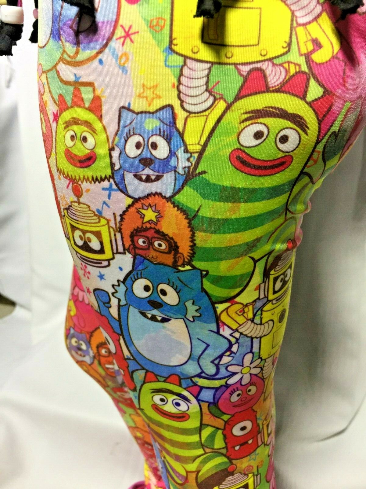 Yo Gabba Gabba leggings GIRLS Yo Gabba Gabba Nick Jr. CHILDREN AND ADULT SIZE!!
