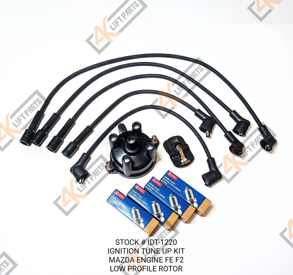 FE, F2 TUNE UP KIT FOR MAZDA ENGINE 2.0 & 2.2 LOW FROFILE ROTOR READ DESCRIPTION