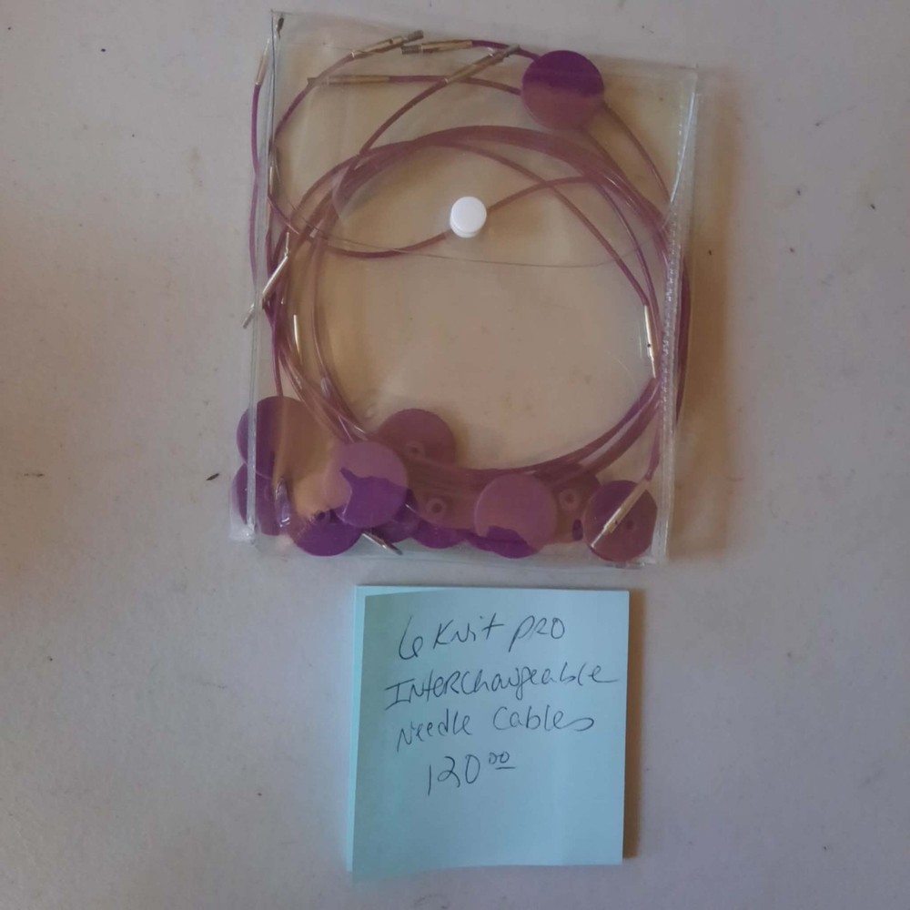 6 knit pro interchangeable needle cables