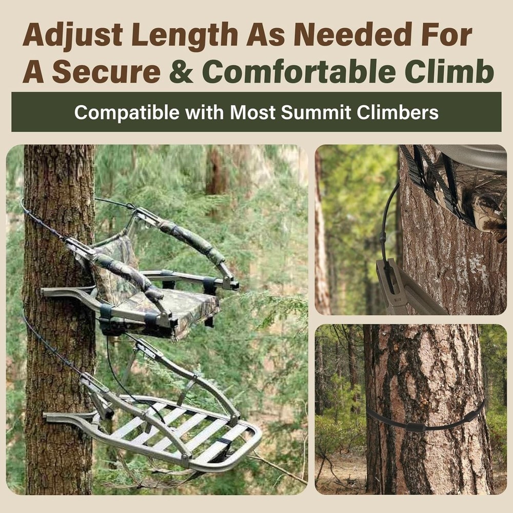 Climbing Tree Stand Replacement Cables for Summit Climber, 65" Hang On Climber