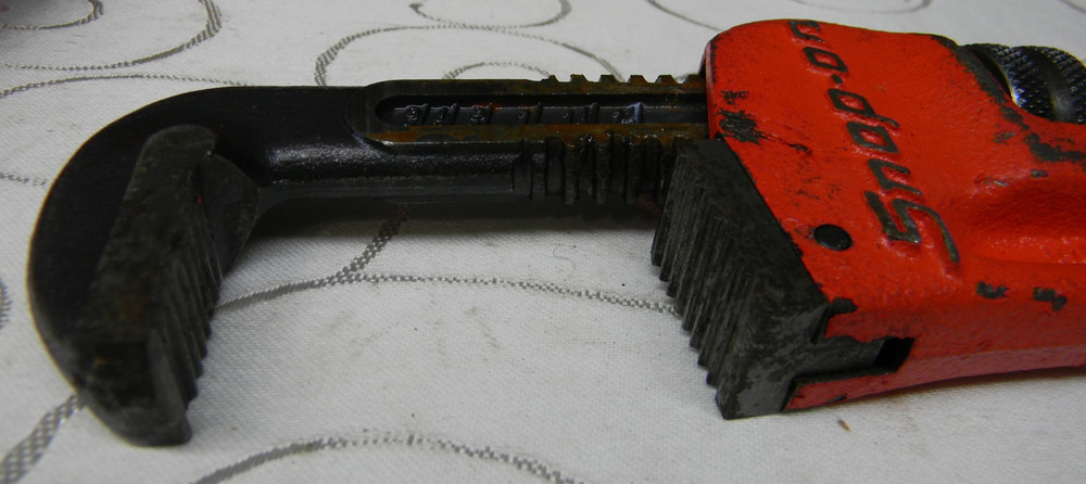SNAP-ON 10" EXTERNAL PIPE WRENCH #PW10C