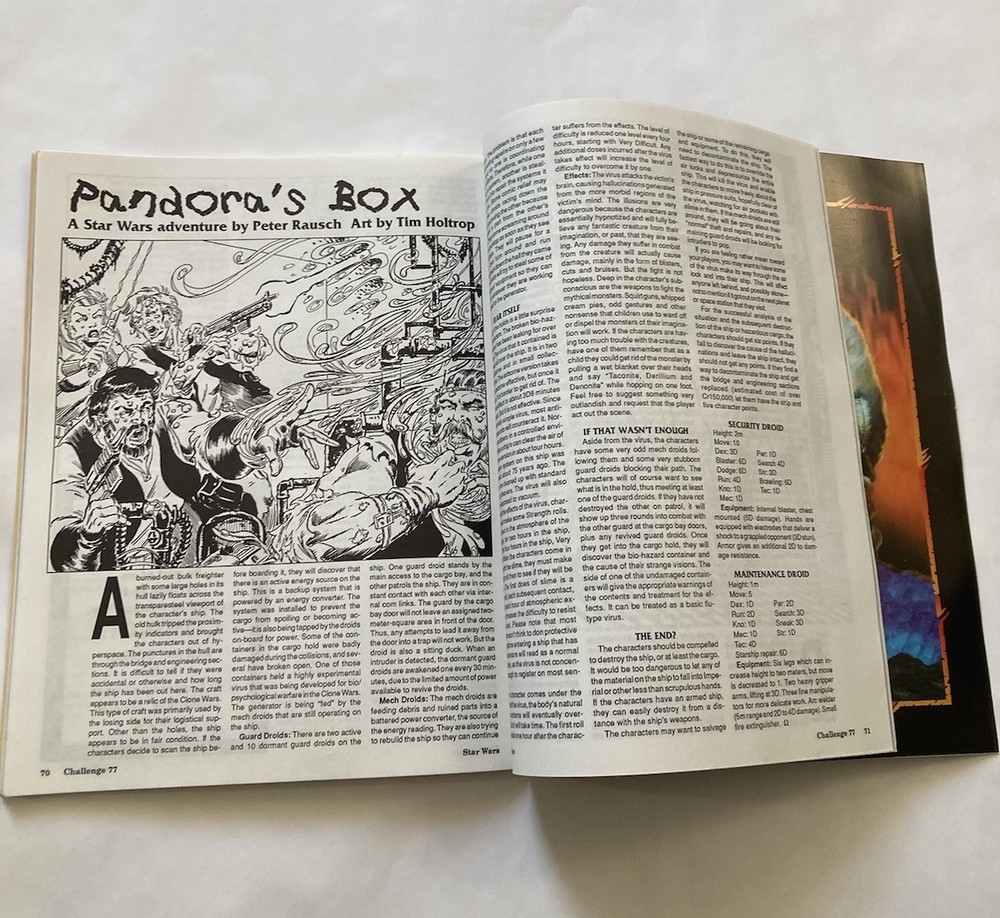 GDW Challenge Magazine #77 Sci-Fi Gaming