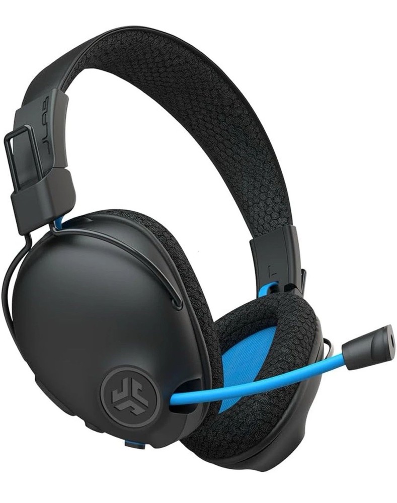 JLab Play Pro Gaming Wireless Headset, 60+ Hour Bluetooth 5 Playtime Boom Mic