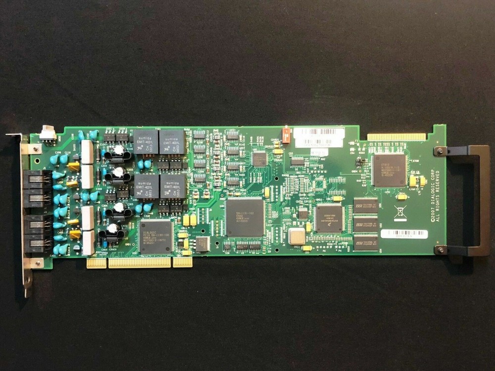 Dialogic D41JCTLSWEU 881592 4-Port Analog Loop-Start Controller Card