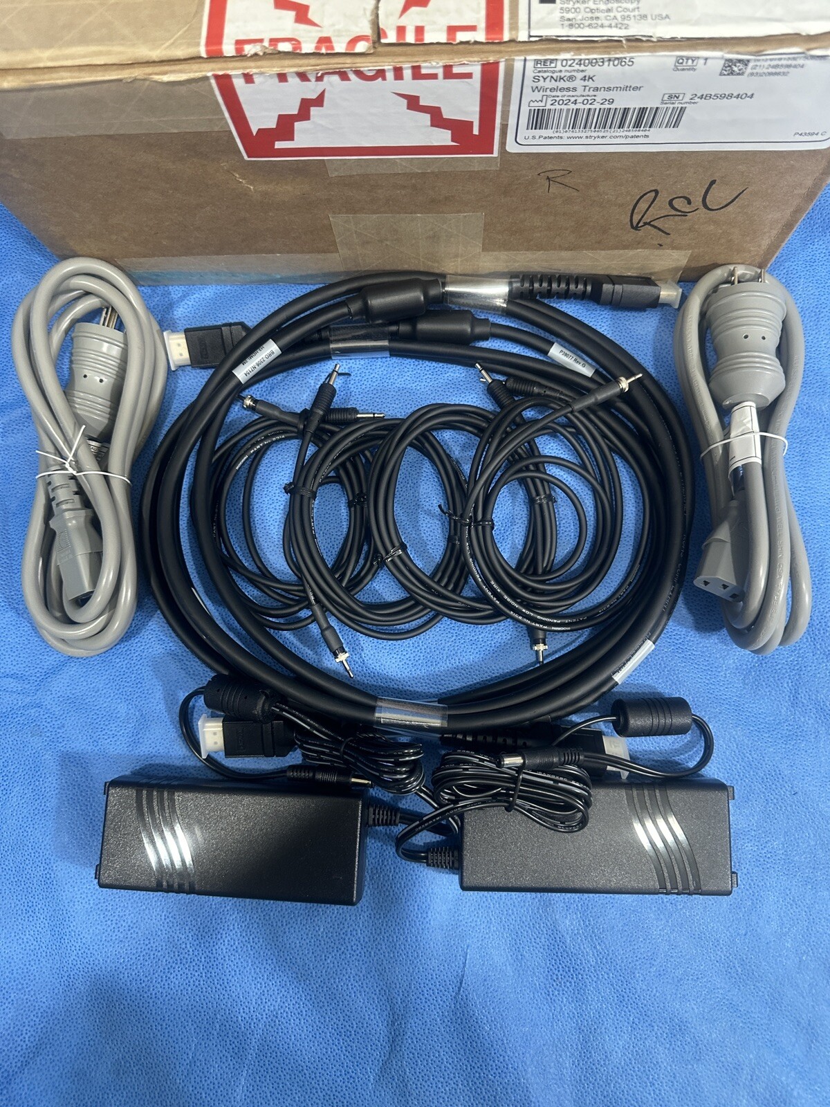 Stryker Synk 4k Wireless Trans 240-031-019 & Rec 240-031-075