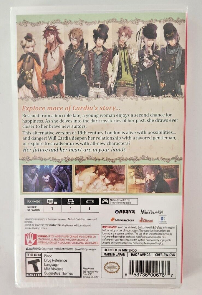 Code: Realize Future Blessings & Wintertide Miracles Switch New Game Bundle
