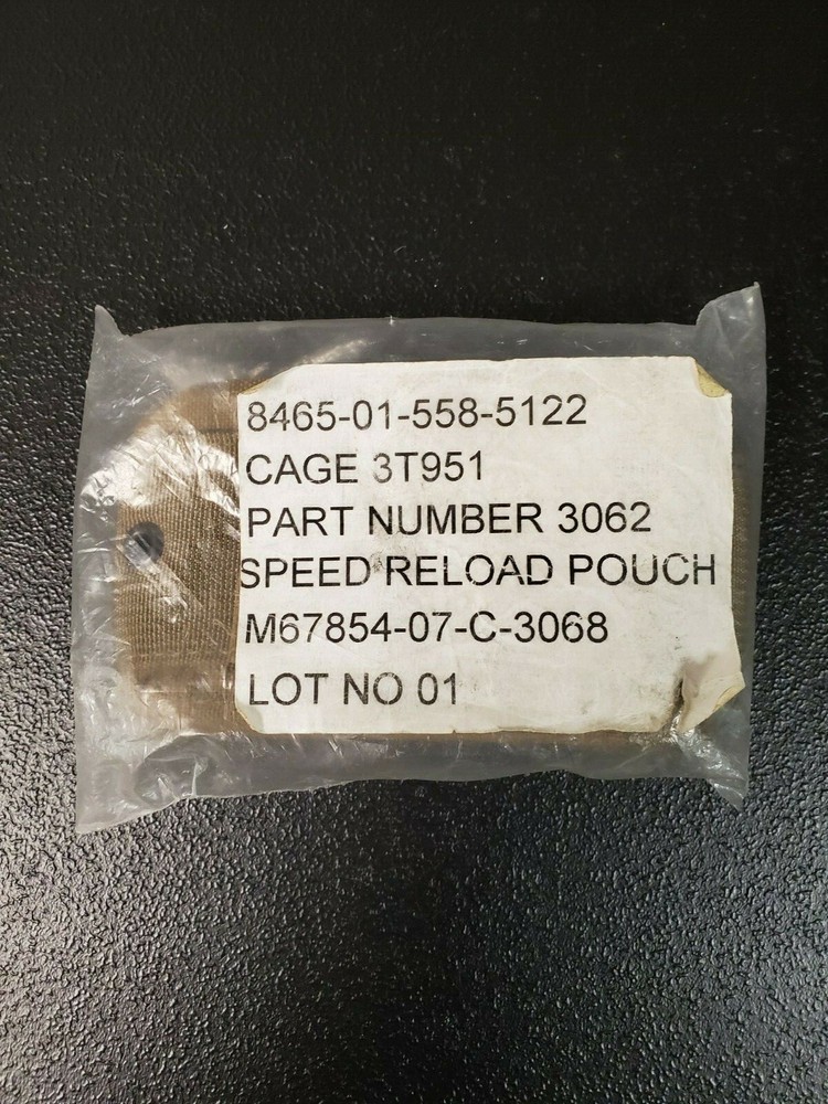 USMC Speed Reload Pouch Coyote Brown NEW