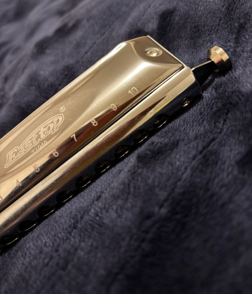 Easttop T10-40 Chromatic Harmonica Perfect Condition