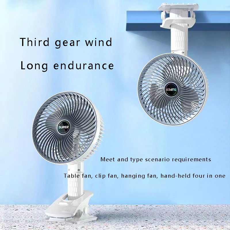 Portable multi-function fan Small personal cooler USB charging handheld fan