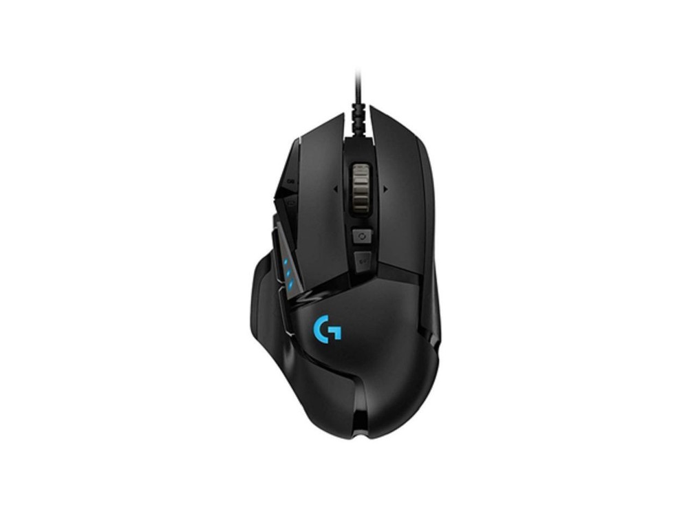 Logitech G502 HERO High Performance Wired Gaming Mouse, HERO 25K Sensor, 25,600