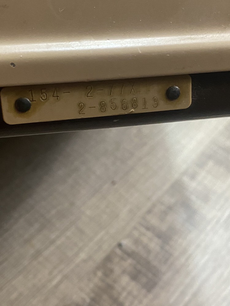 Vintage ncr adding machine 154-2-77x