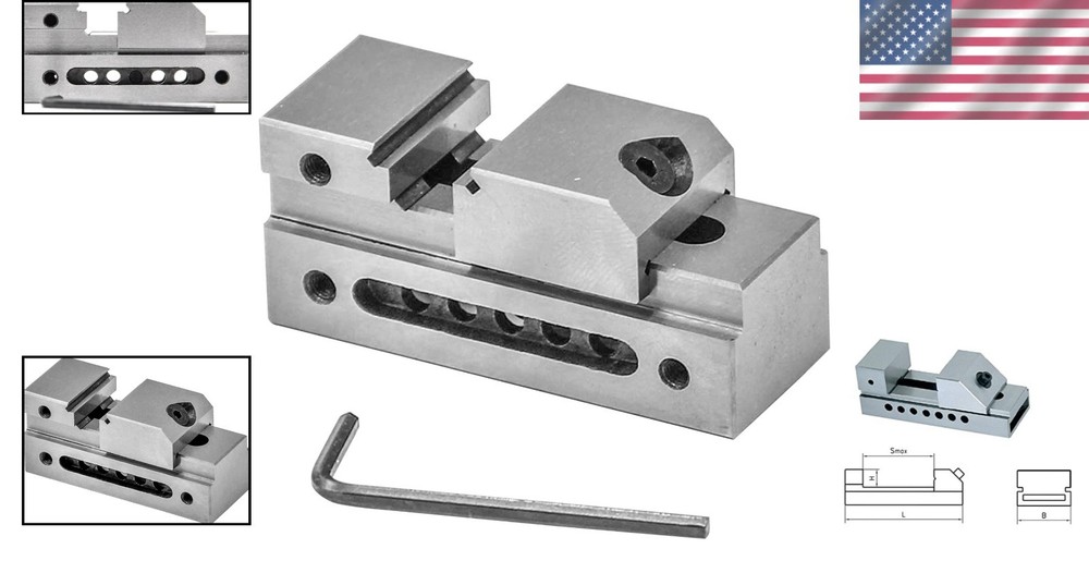 Precision Grinding Mini Insert Vise Toolmaker