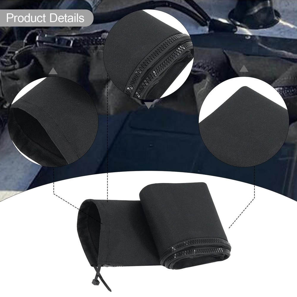 Boat Zippered Rigging Sleeve Portable Versatile Easy Installation Practical