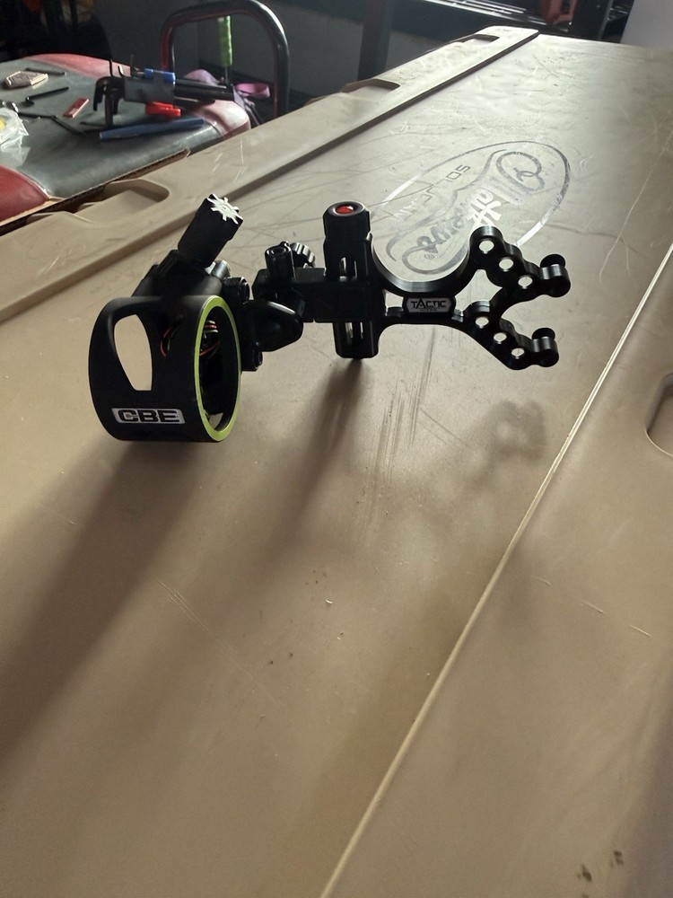 CBE Tactic Micro 5-Pin Fixed Pin Archery Bow Sight Black Multi-Pin Adjustable