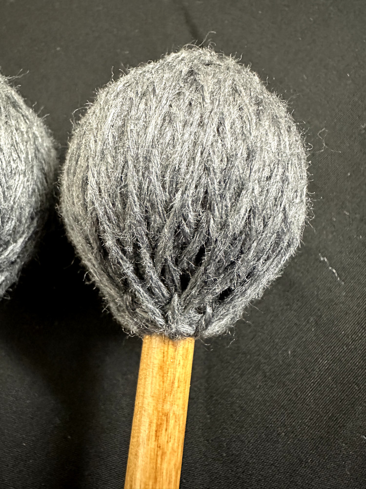 Innovative Percussion FS150 Soft Gray Yarn Marimba Mallets - NEW