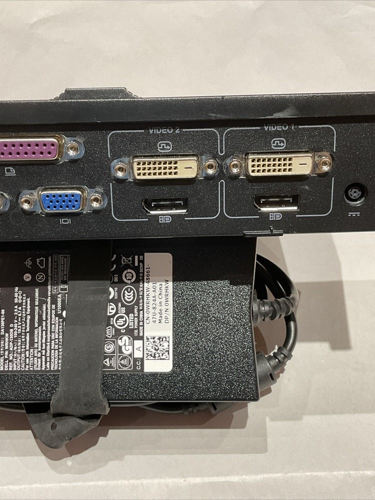 Dell EPort Plus Docking Station PRO2X w/ 130W Adapter E6400 E6410 E6420 E6500