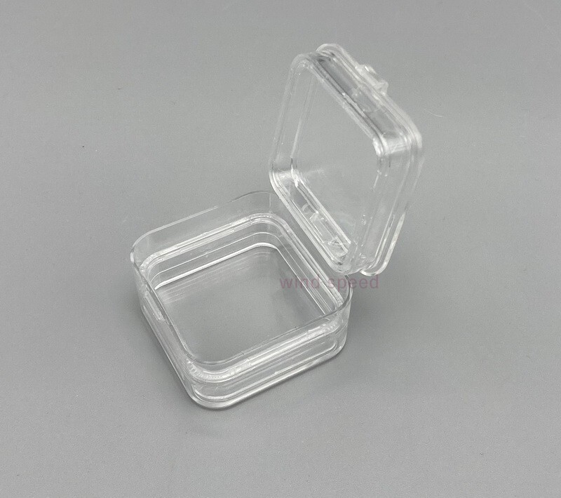 90PCS Denture False Teeth Membrane Case Container Jewelry Hinged Display Box