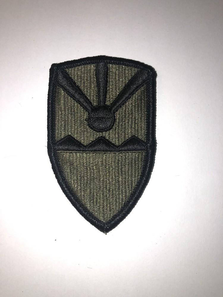 Virgin Island National Guard Subdued U.S. Army Shoulder Patch