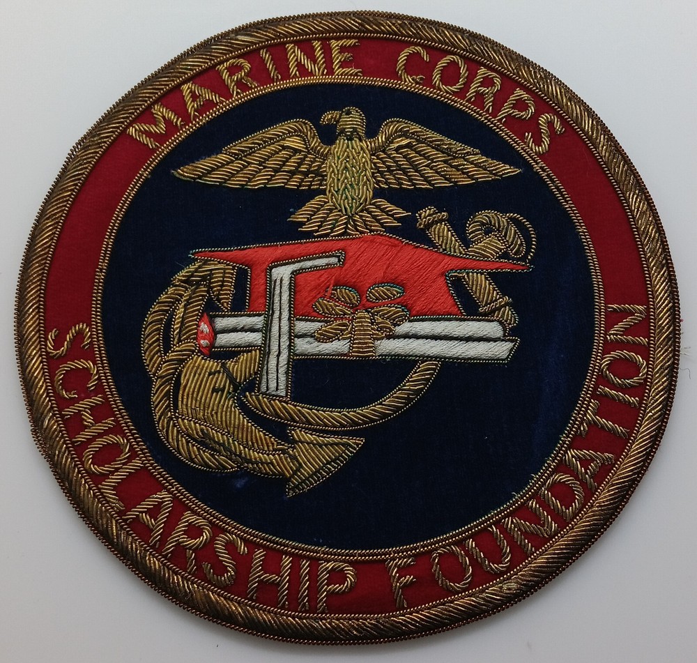 Marine Corps Scholarship Foundation Bullion Patch