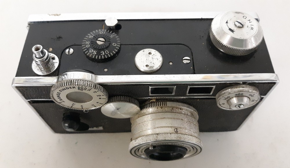 Argus C3 Camera 35mm Rangefinder with Leather Case - Vintage