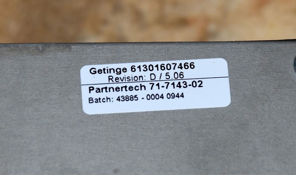 GETINGE 61301607466 Panel Keypad Controller - Working Well