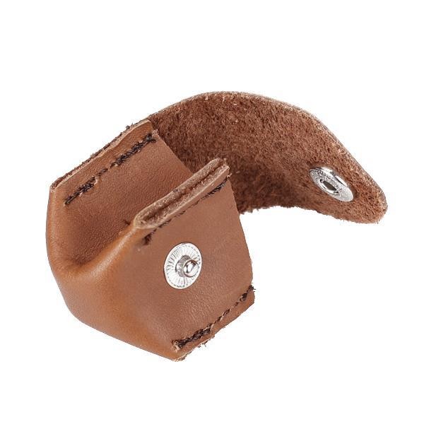 Leather Chalk Holder Chalk Case Lip Snap Fastner for Pool