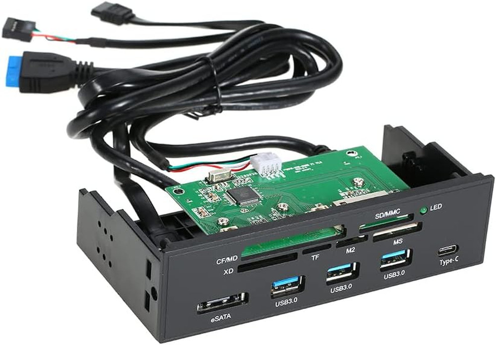 Docooler Sunshine-Tipway STW 5.25 Inches Internal Card Reader Media Multi-Functi