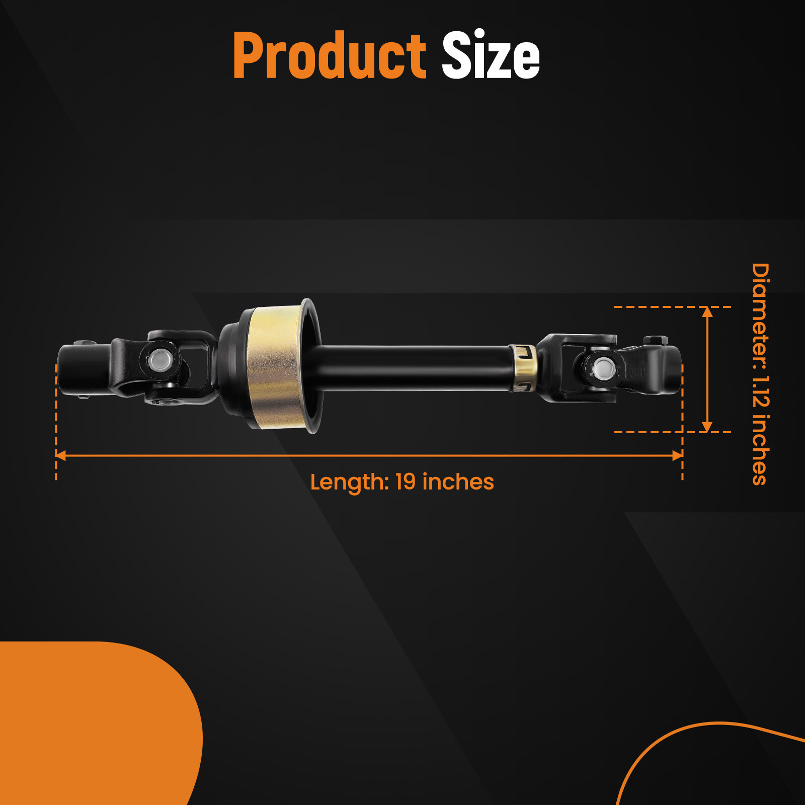 Intermediate Steering Shaft for Toyota Camry 2012-2017 Avalon 2013-2018 L4 2.5L