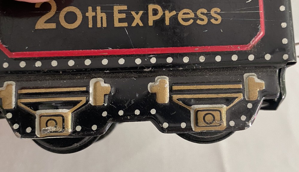 Vintage Tin Litho 20th Express D.58 Tender