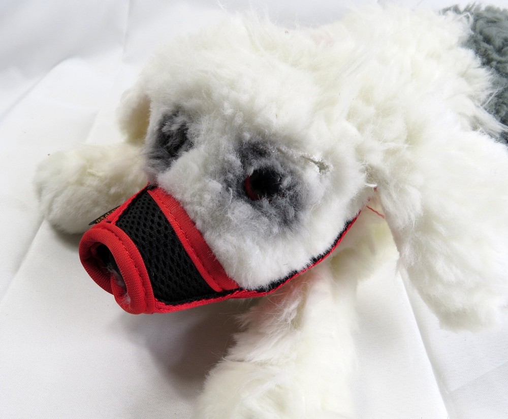 Dog Muzzle Anti Biting Chewing with Comfortable Mesh Soft Small