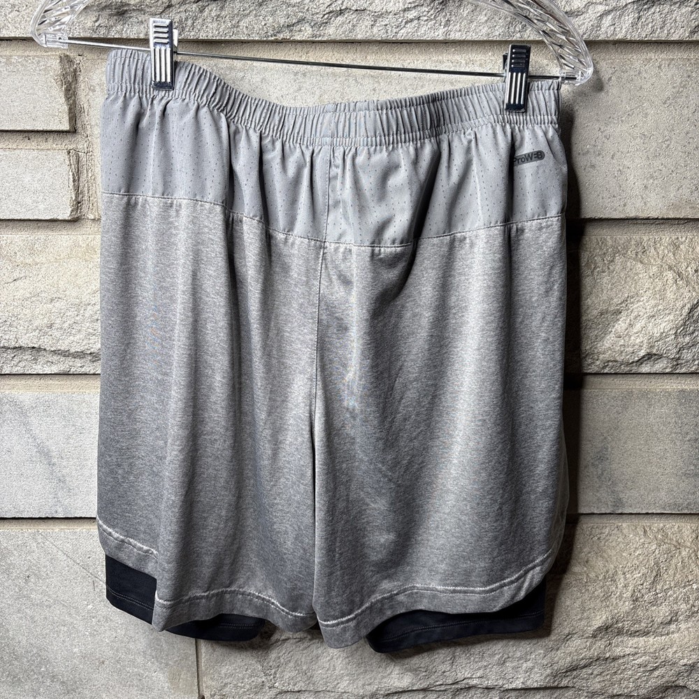 Spyder Active Men's Performance Proweb Stretch Shorts Gray size Medium