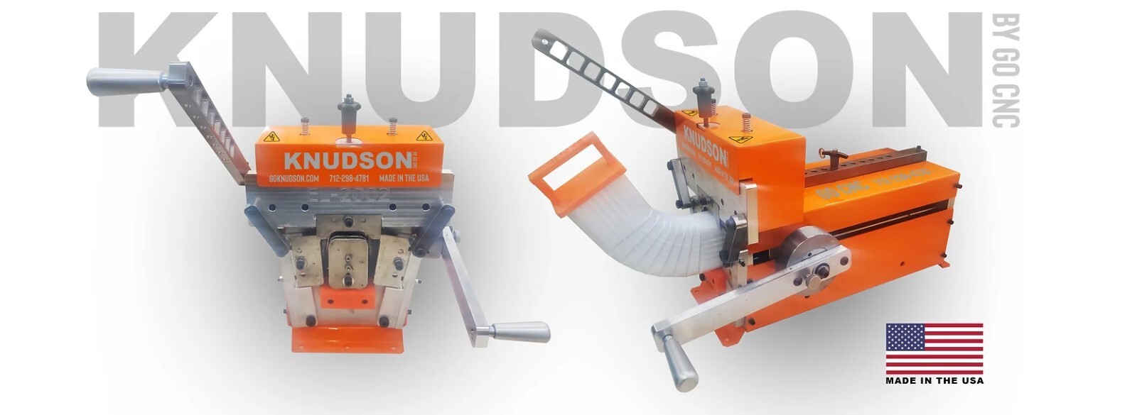 Knudson EL-2002 Elbow Machine Brand New